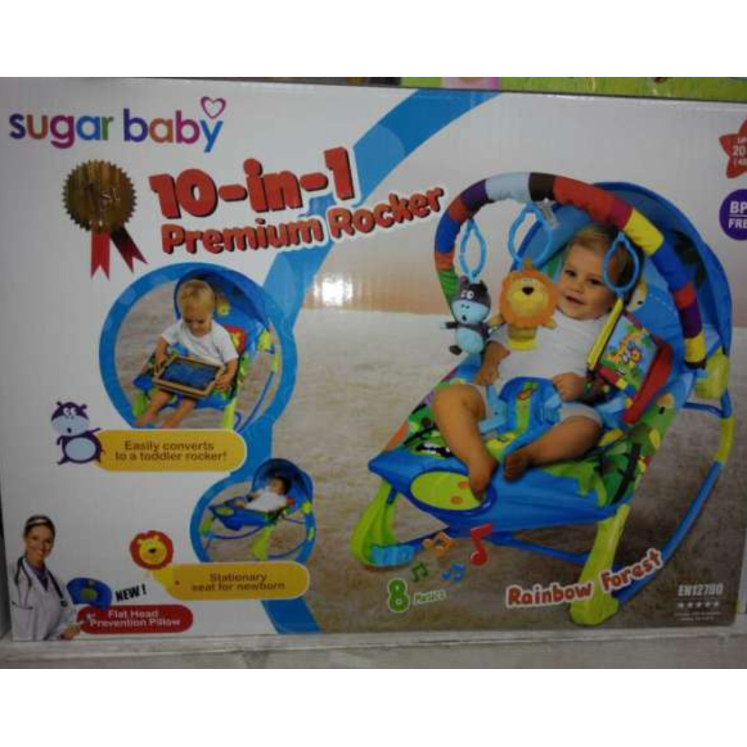 Bouncer Sugar Baby Kursi Bangku Getar Anak Bayi Dudukan Santai MURAH