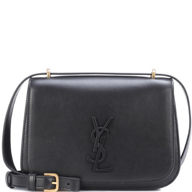 Spontini large monogram ysl leather crossbody bag sales