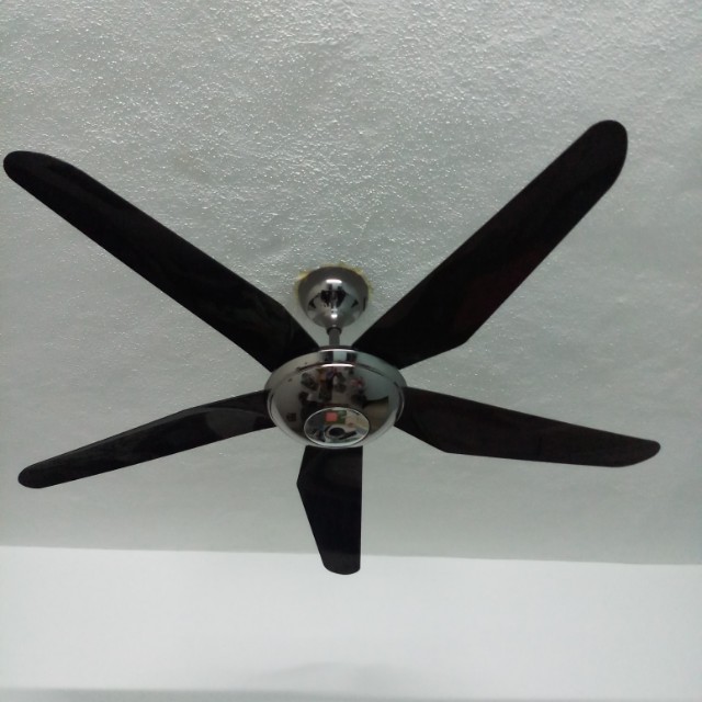 Ceiling Fan Deka 5 blade 4 speed, Furniture & Home Living, Lighting
