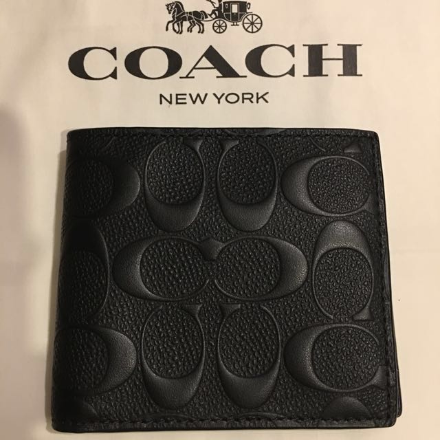 Coach wallet online with coin pocket