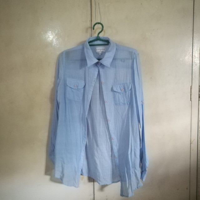 light blue polo womens