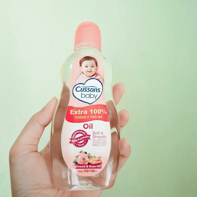 baby oil cussons soft & smooth
