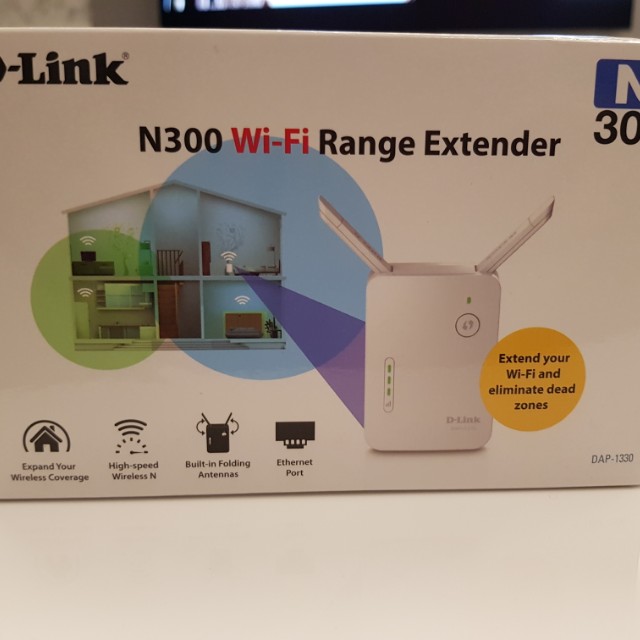 D Link N300 Wi Fi Range Extender Electronics Others On Carousell