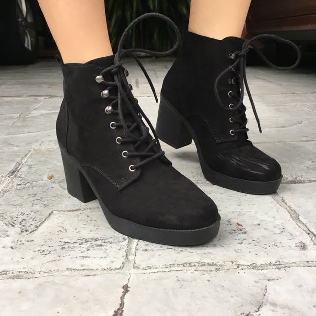 forever 21 heeled boots