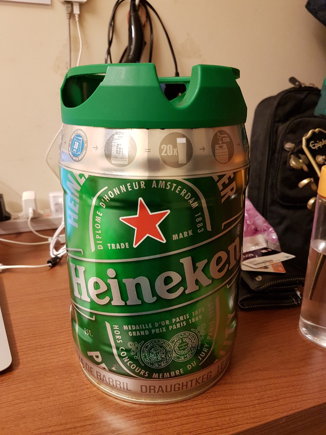 Heineken Light Mini Keg 5l | Shelly Lighting