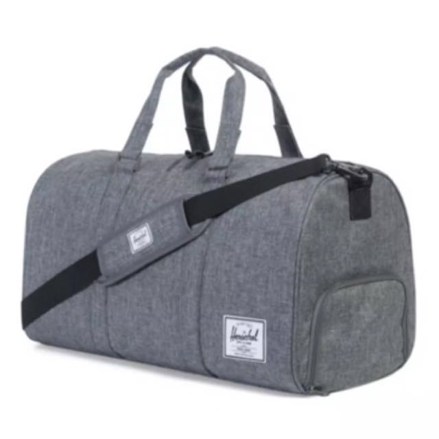 Herschel Novel Duffle Bag Gray, Men's Fashion, Bags, Backpacks on Carousell