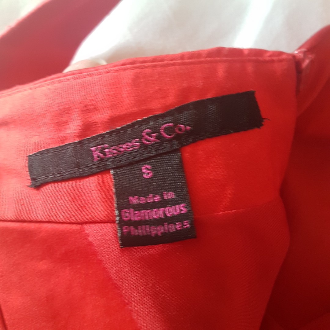 Kisses and Company (Category: Traditional & Ethnic wear) located in Manila. Submitted by maya_ph (Listing ID 158656493, Image 3). Description: The red dress! Great for evening cocktails and nightouts with friends or beau Low back, with bow details and form fitting Used once during event, stored and forgotten In excellent used condition.