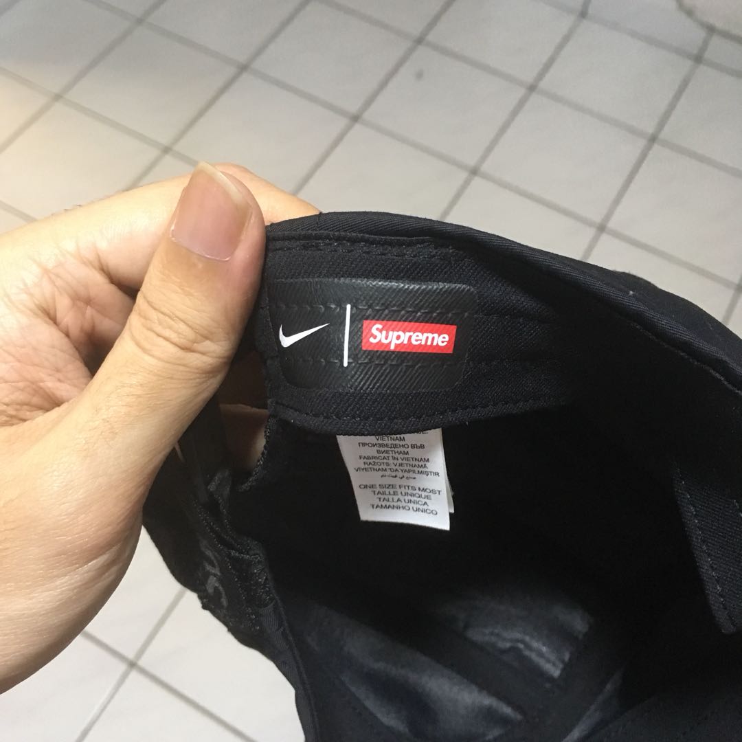 Supreme x Nike Air Trail Running Hat Black