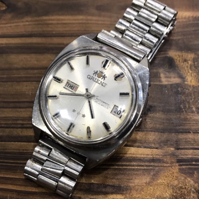 Orient 21 jewel automatic watch clearance