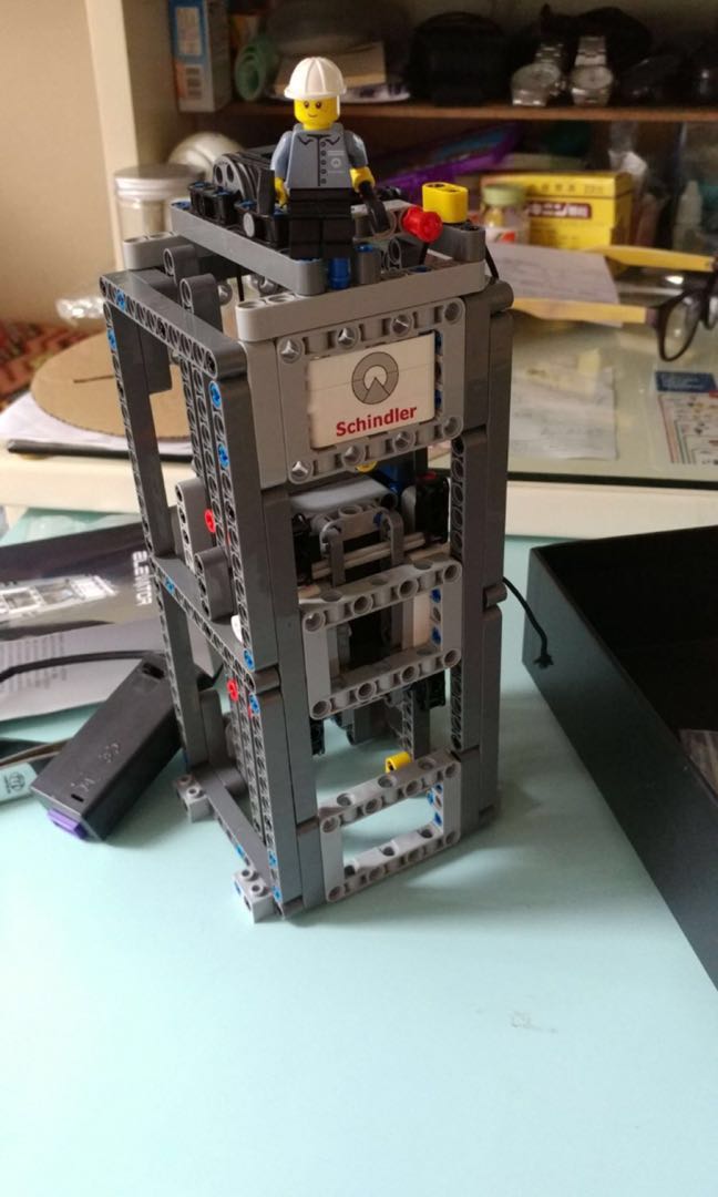 Schindler intelligent elevator Lego
