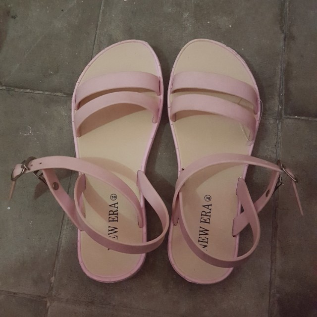 Sepatu Sandal New Era Fesyen Wanita Sepatu Di Carousell