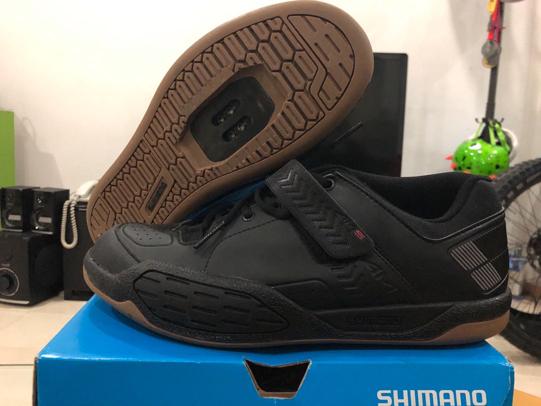 CHAUSSURES VTT SHIMANO GR501 Olive p. 42/43/44/45/46 (pour pédales plates) SH-GR EUR 33,00 - FR