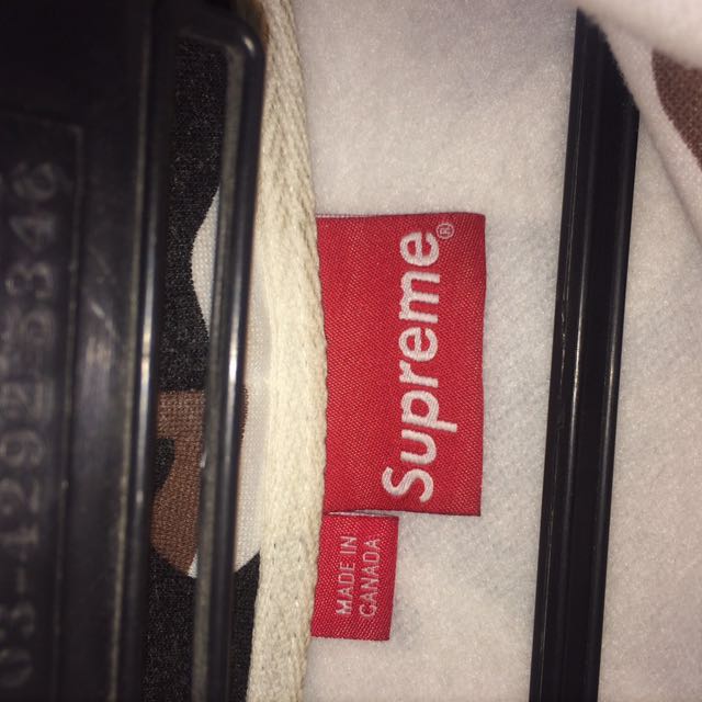 Supreme cow camo box bogo hoodie