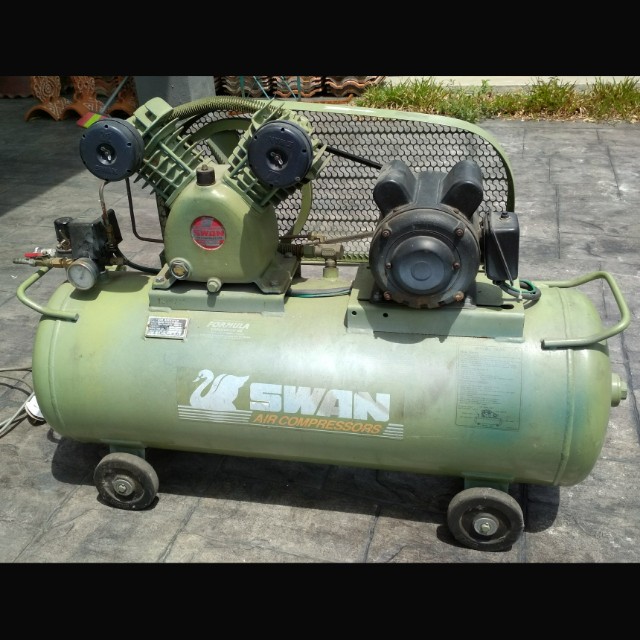 Swan SVP 202 Air Compressor 2hp 85 litre TV Home Appliances