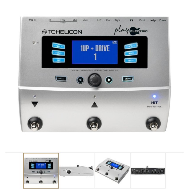 Tc helicon play electric vocal effects processor