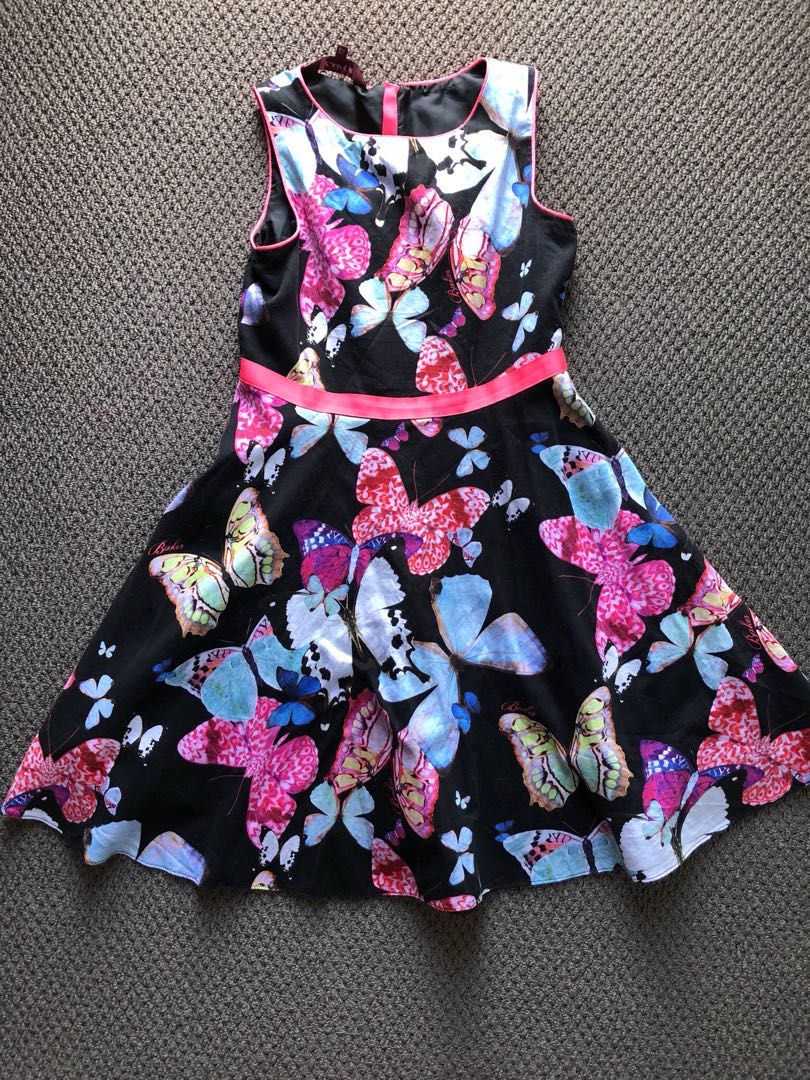 Ted Baker Butterfly Dress Babies Kids Girl S Apparel On Carousell