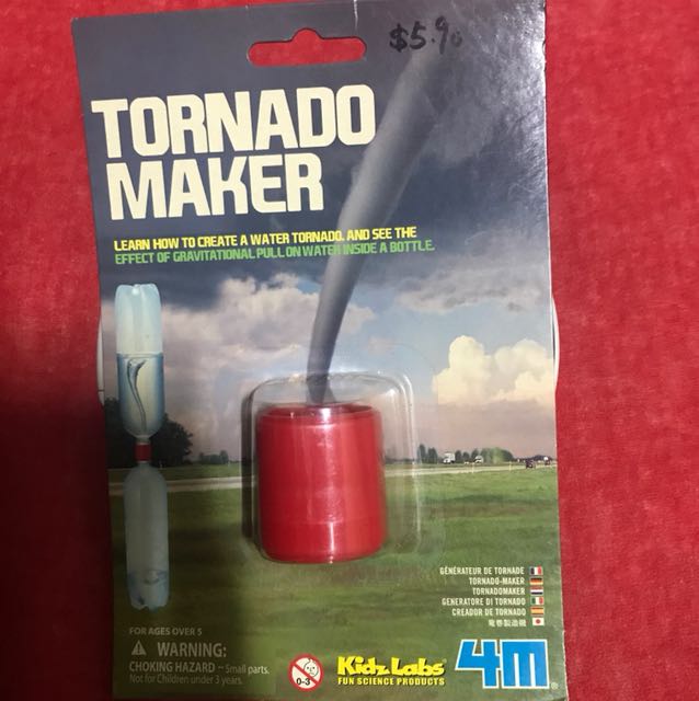tornado machine toy