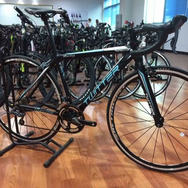 TWITTER TW732 16S 鋁合金公路車$2480送水架前後蛙燈, 運動產品, 單車 