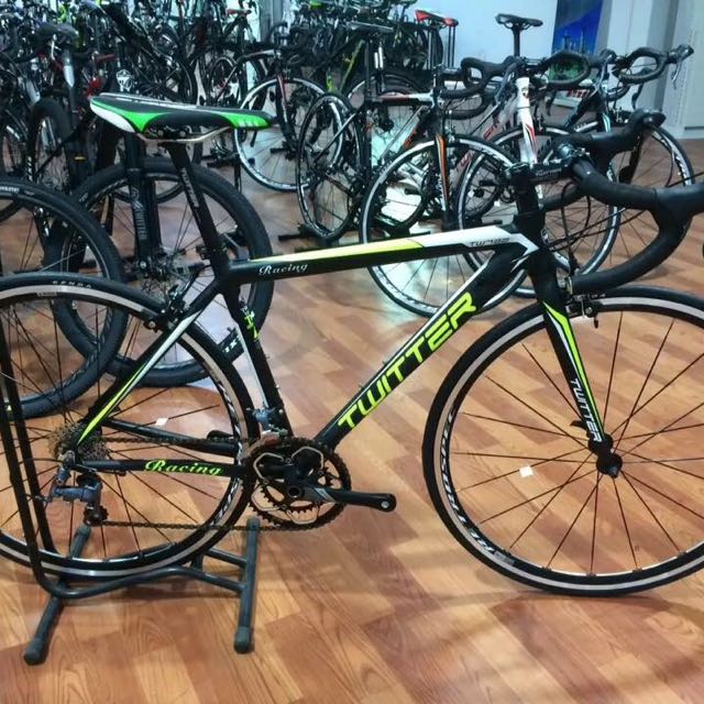 TWITTER TW732 16S 鋁合金公路車$2480送水架前後蛙燈, 運動產品, 單車 