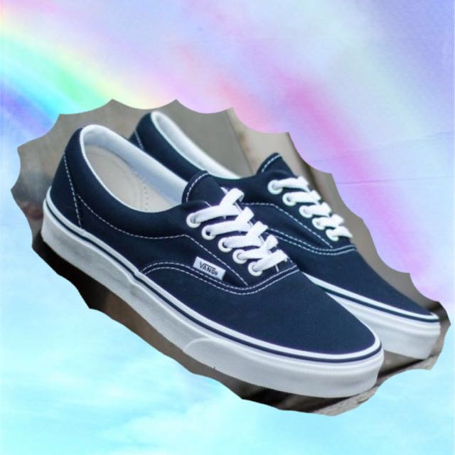 vans shoes navy blue