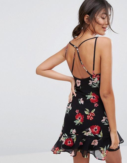 bershka cami dress