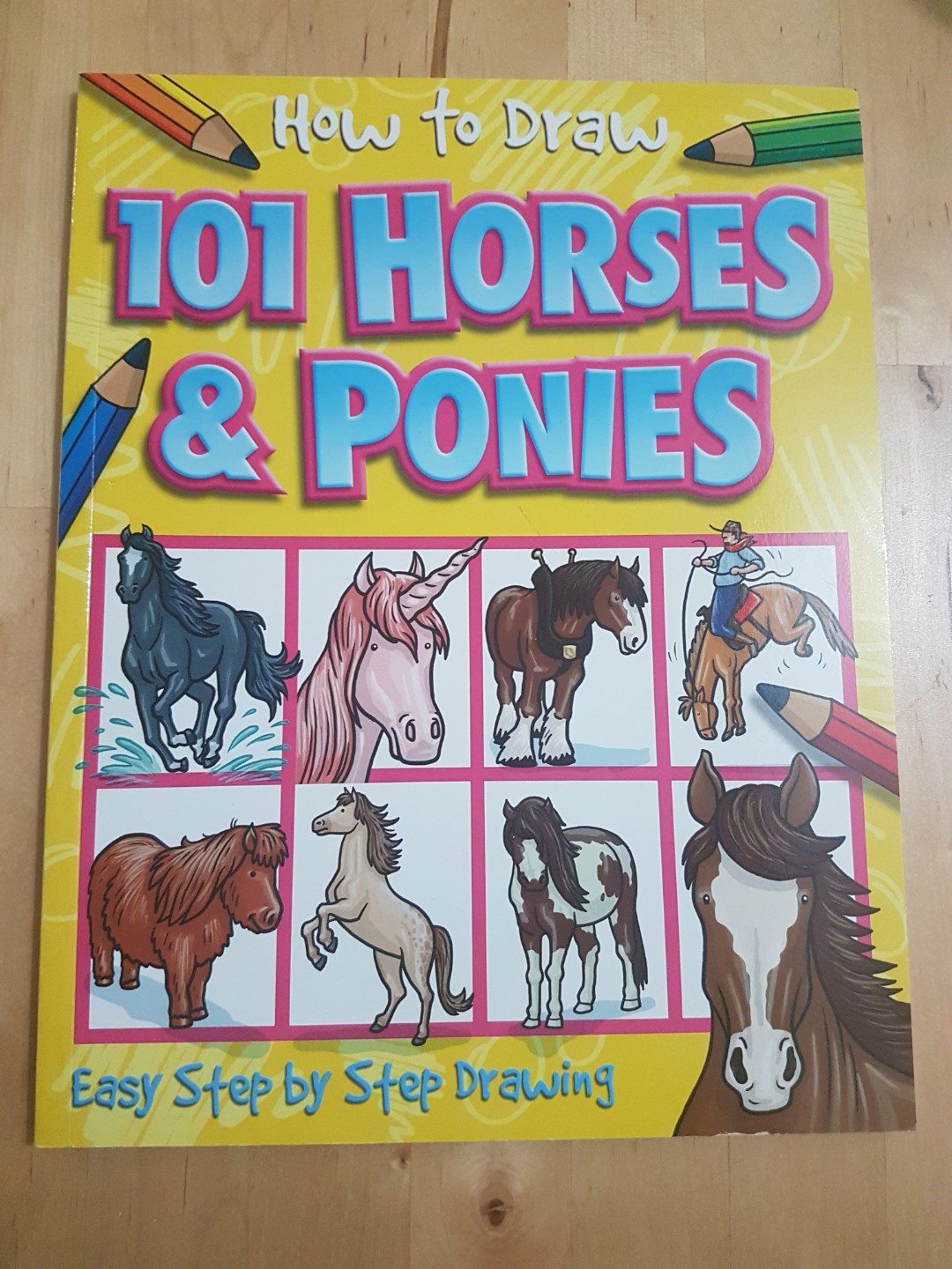 Book How To Draw 101 Horses Ponies Books Stationery