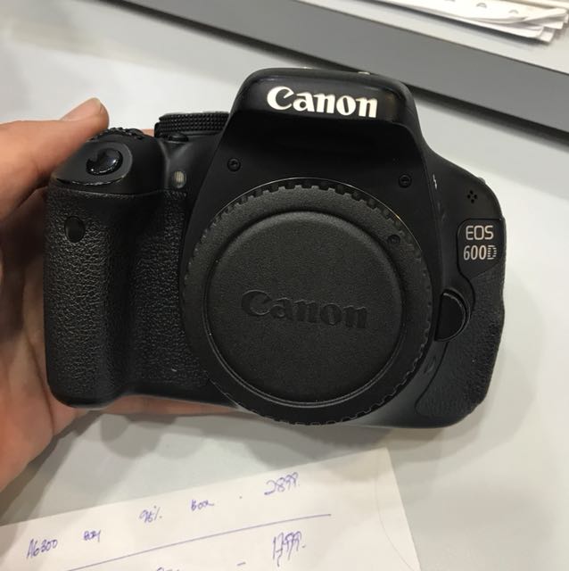 Mordrin eeuw Zonder hoofd Canon EOS 600D body only, Photography on Carousell