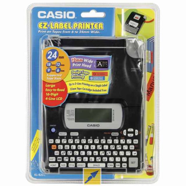 CASIO KL820 LABEL PRINTER, Computers & Tech, Printers, Scanners