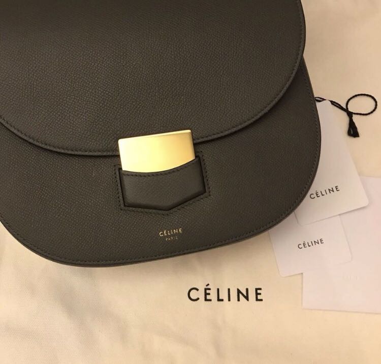Céline Trio Black Leather ref.301613 - Joli Closet