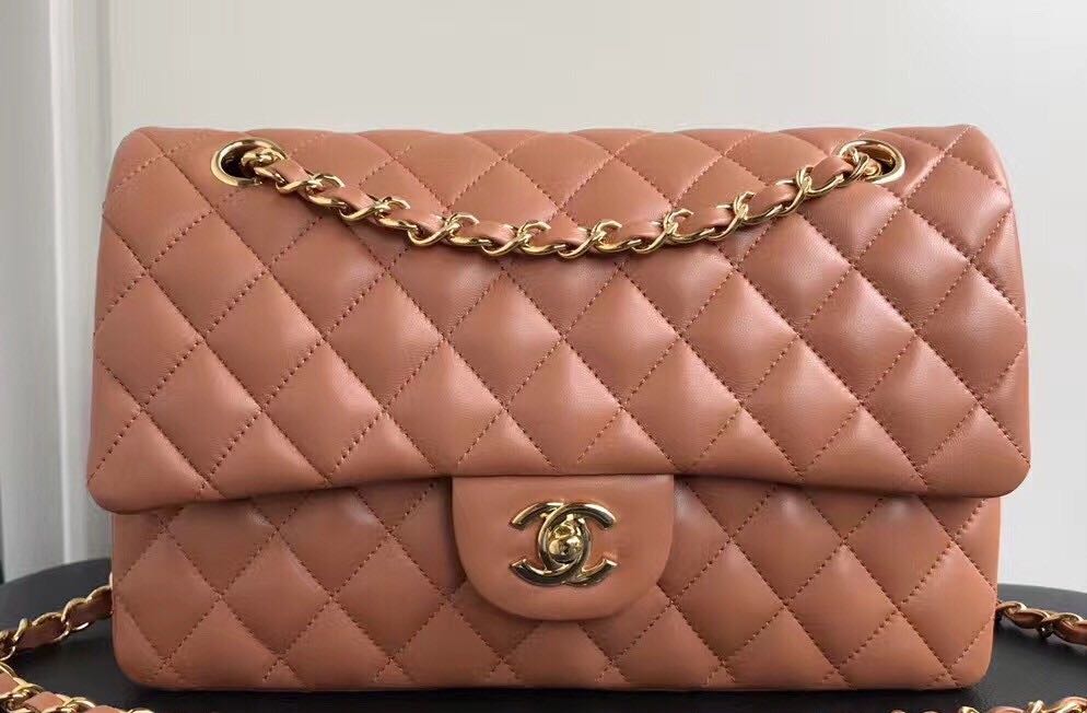 caramel chanel bag