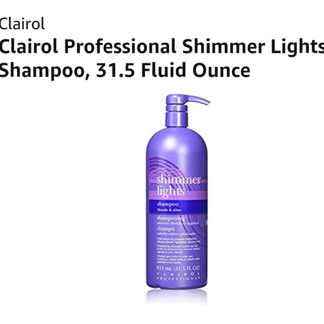 Clairol Shimmer Lights Purple Shampoo Before And After Shelly Lighting