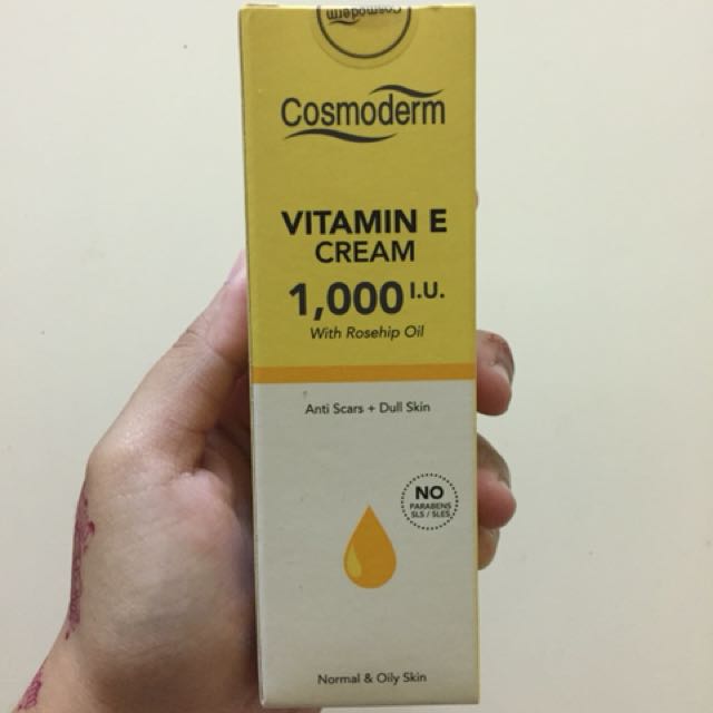Cosmoderm Vitamin E Cream 1000 i.u, Health & Nutrition, Health