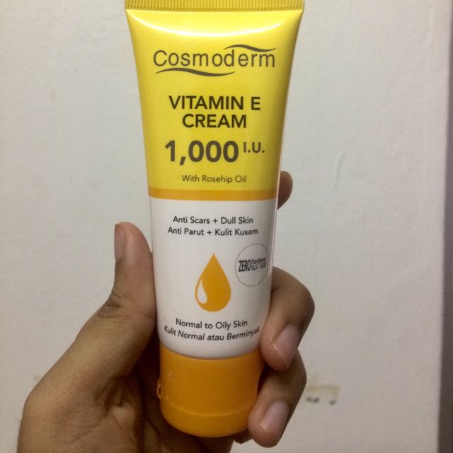 Cosmoderm Vitamin E Cream Health Beauty Skin Bath Body On Carousell