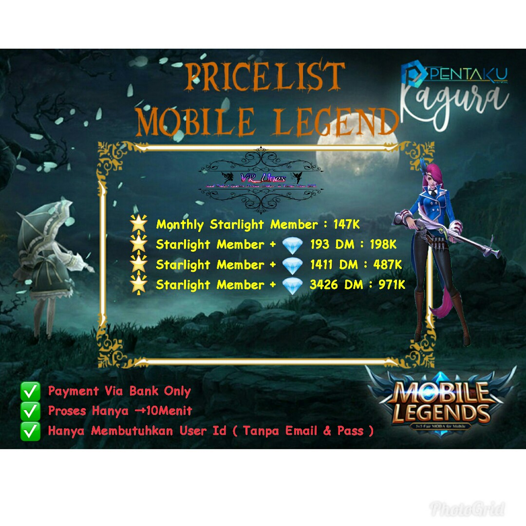 Diamond Mobile Legend Serba Serbi Others Di Carousell