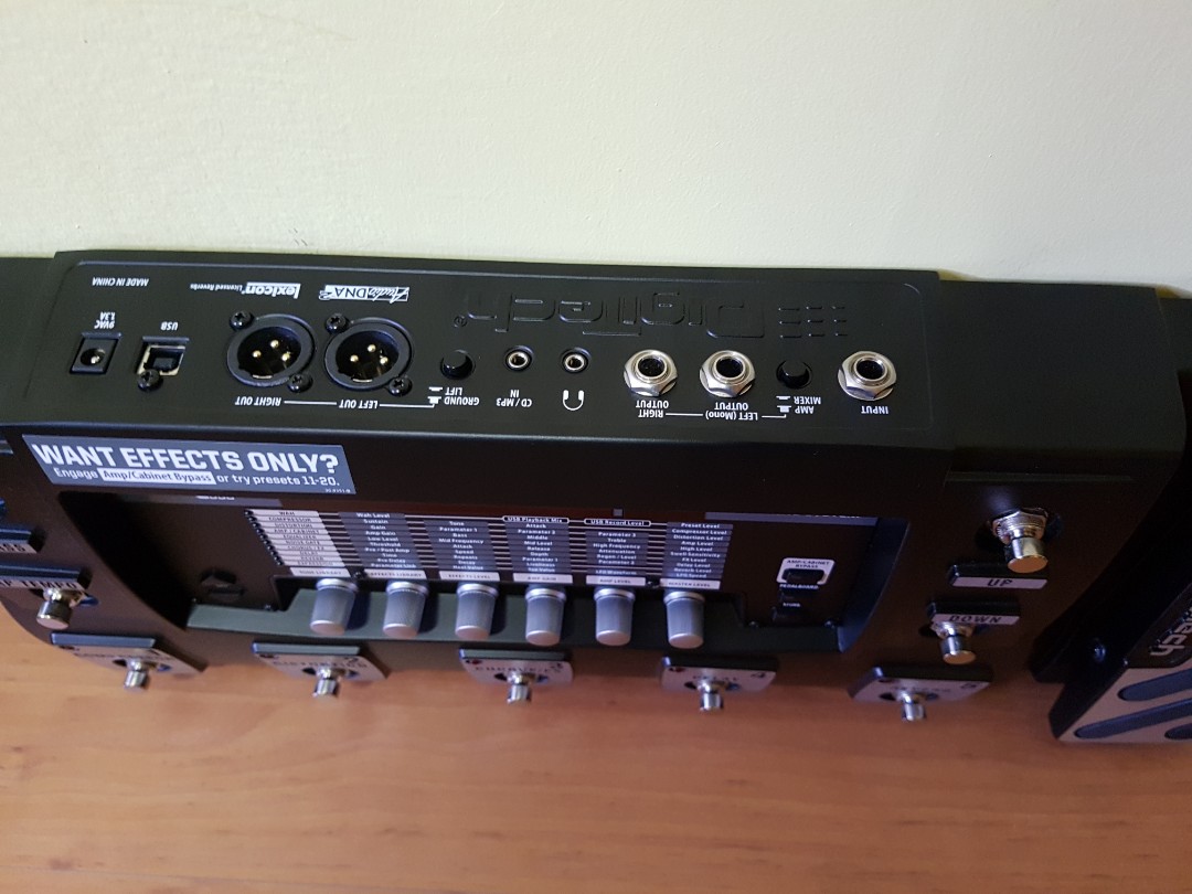 Digitech RP500 Guitar Floor Pedal, Hobbies & Toys, Music & Media