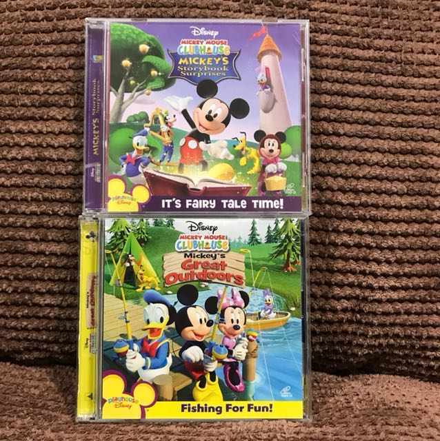 Disney Mickey Mouse Clubhouse - 2 VCD for $4, Hobbies & Toys, Toys ...
