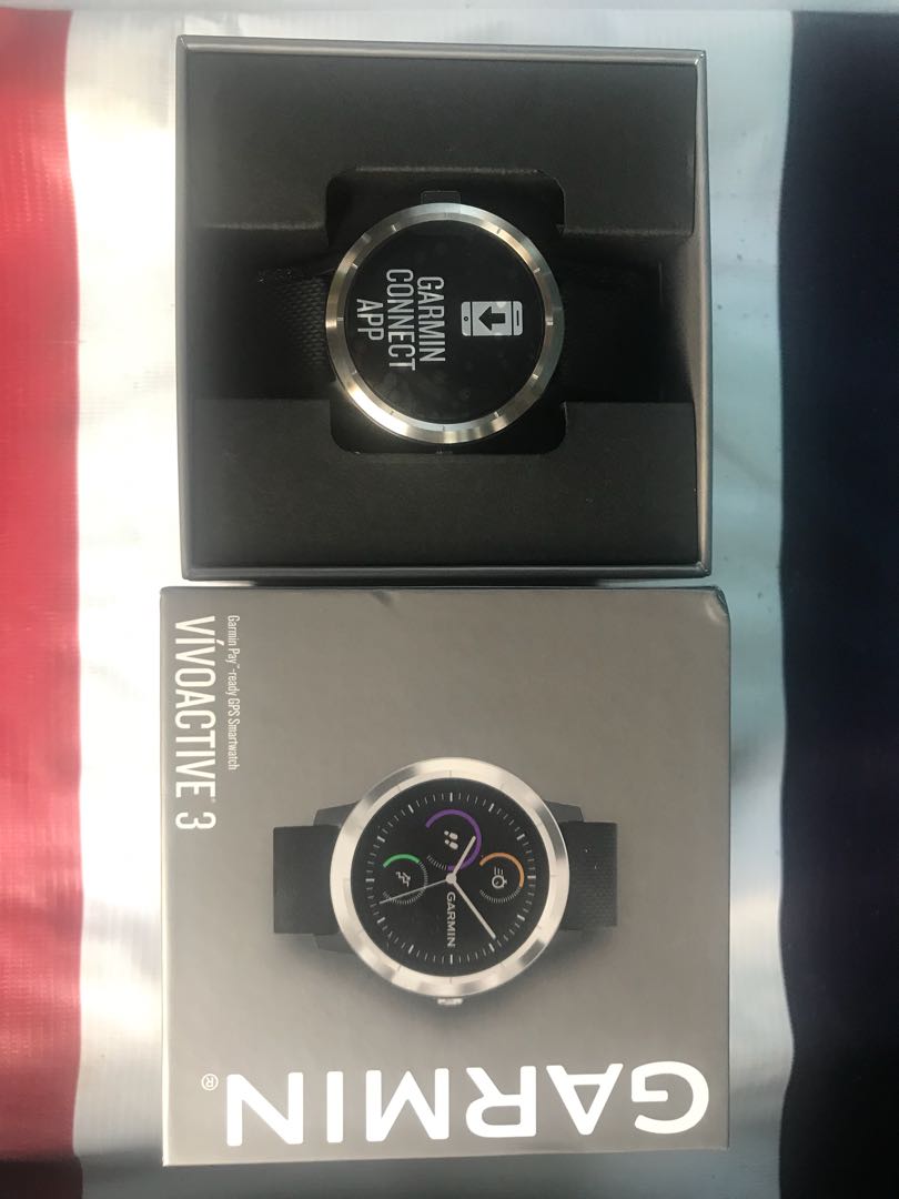 Jam garmin vivoactive clearance 3