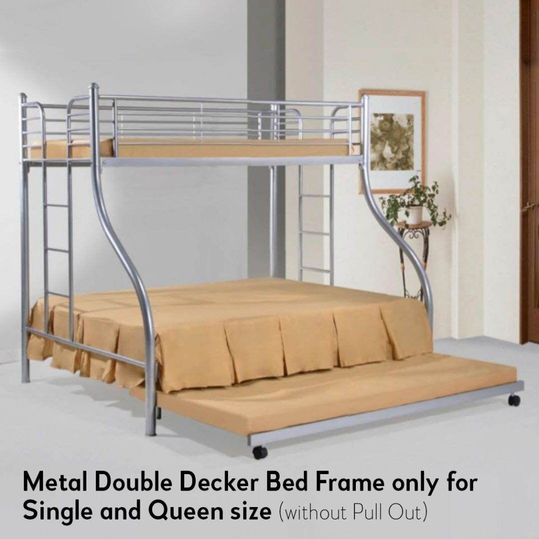 GIGI Double Decker Bed Frame only for Single Queen size