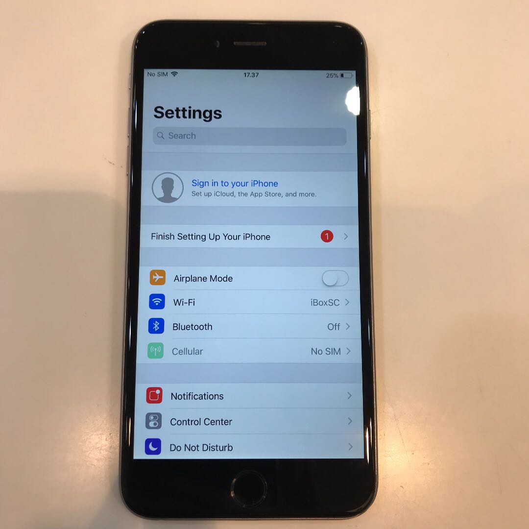 Iphone 6 Plus 64gb Warna Hitam Space Grey Ex Ibox Telepon Seluler Tablet Di Carousell