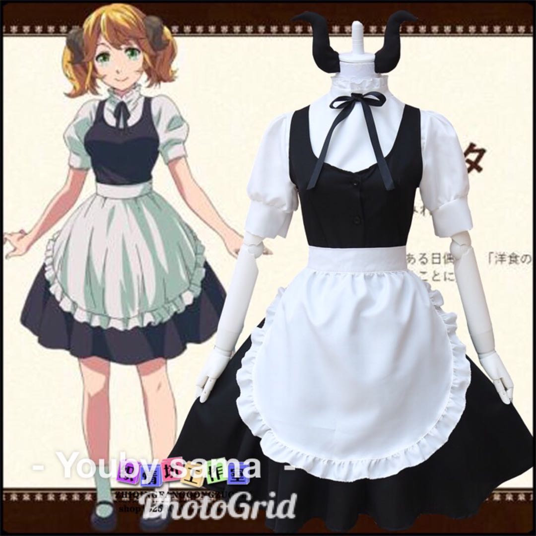 Wallpaper Isekai Shokudo Restaurant To Another World Aletta Maid Cosplay Free HD
