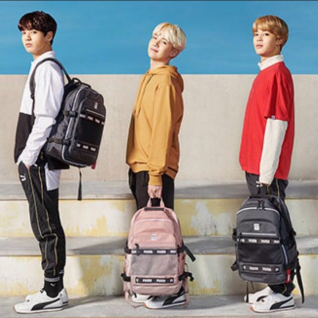 Limited time PO] BTS x Puma backpack 
