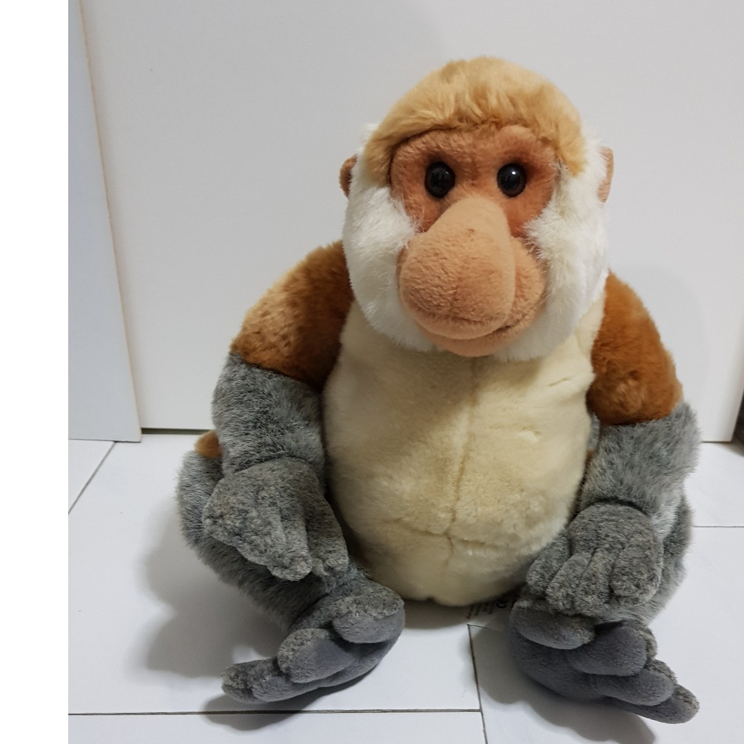 stuffed proboscis monkey