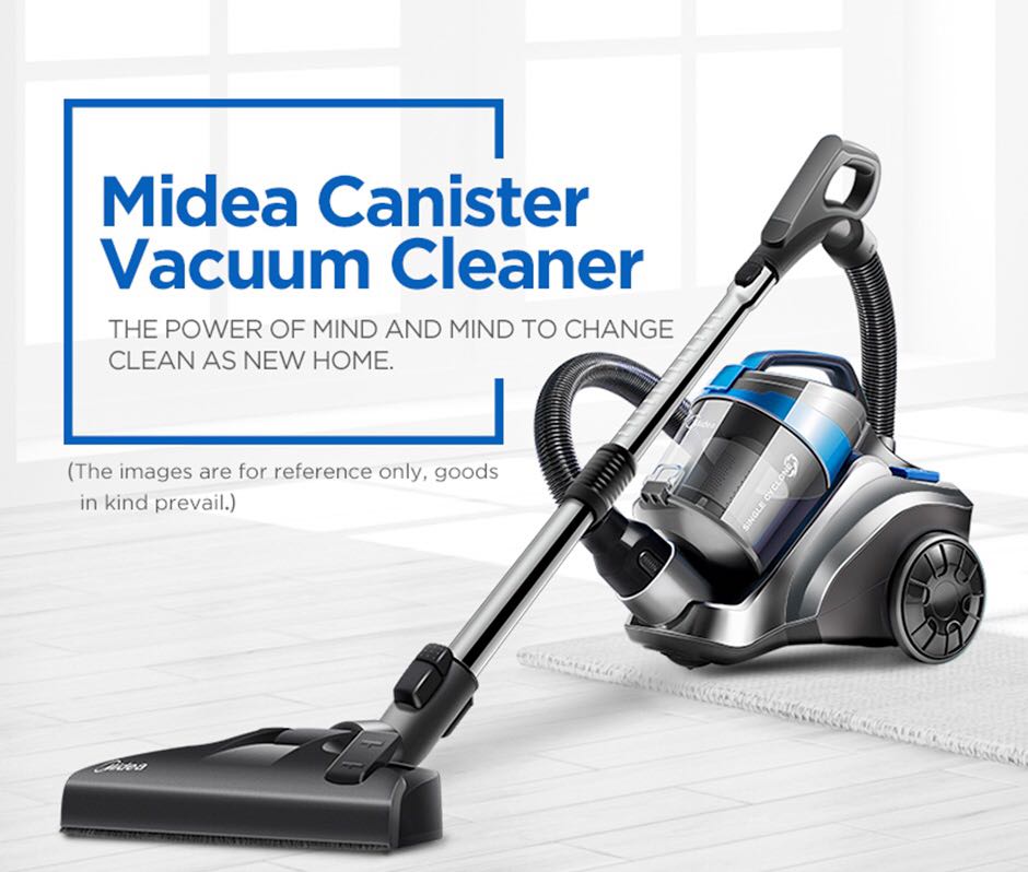 Midea Bagless Canister Series Vacuum, TV & Home Appliances, Vacuum