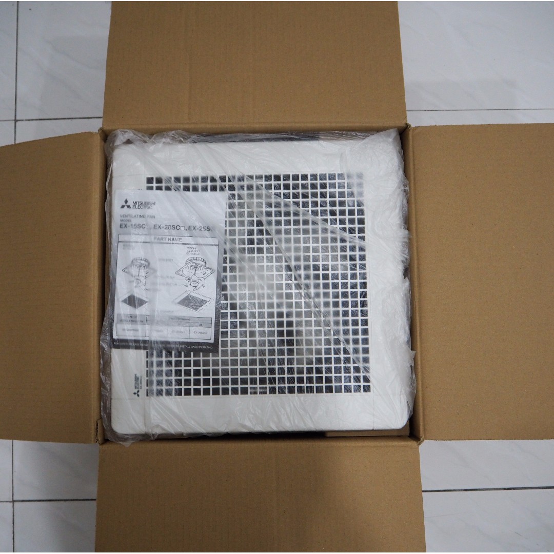 Mitsubishi Ex 25sc5t 10 Inch Ceiling Type Ventilation Exhaust Fan