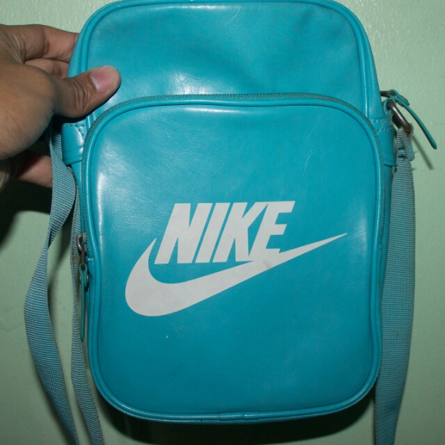 nike sling bag blue
