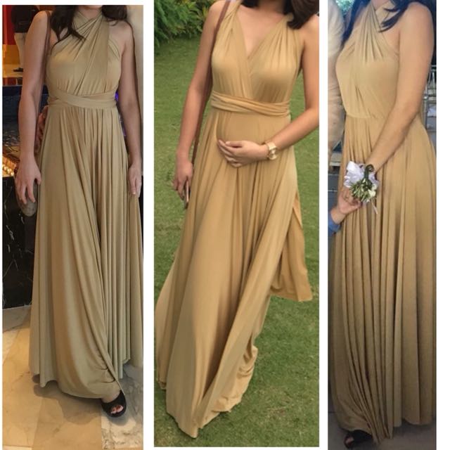 Infinity dress nude clearance