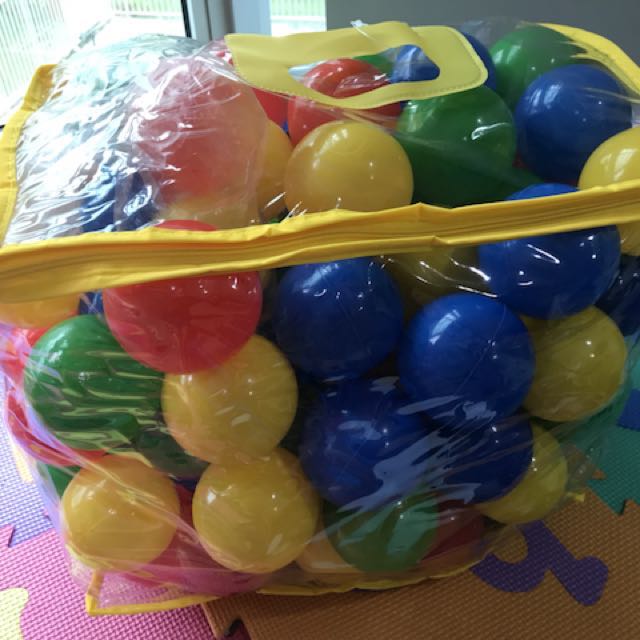 Plastic balls, Hobbies & Toys, Toys & Games on Carousell