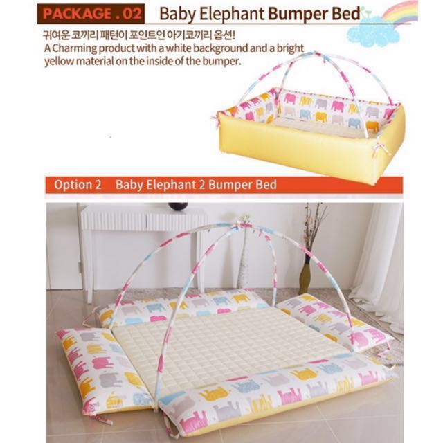 Playmat Plus Bumper Bed Korean, Babies Kids, Infant Playtime On