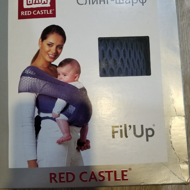 Porte Bebe Fil Up Baby Carrier Mesh S M Red Castle France Denim Blue Babies Kids On Carousell