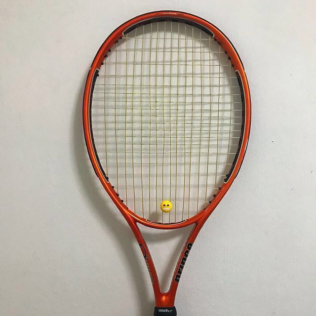 prince orange racket